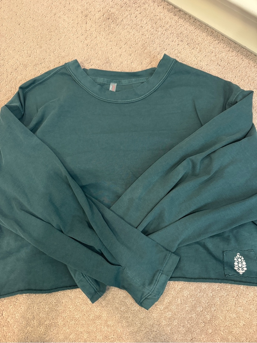 Free People Movement Green Long Sleeve